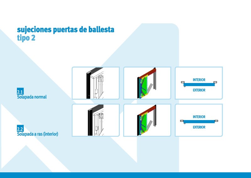 rejsa de ballesta en madrid - sujecciones 2